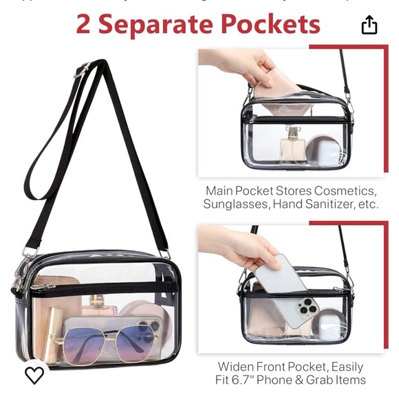 Clear stadium bag - Picture 5 of 7